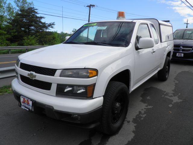 2012 WHITE Chevrolet Colorado Work Truck Ext. Cab 4WD (1GCJTBF98C8) with an 2.9L L4 engine, located at 15520 McMullen Hwy SW, Belair, MD, 21502, (301) 729-3700, 39.581375, -78.846451 - Photo #0