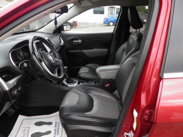 2014 RED Jeep Cherokee Limited FWD (1C4PJLDB3EW) with an 2.4L L4 engine, AT transmission, located at 19521 New George's Creek Rd SW, Barton, MD, 21521, (301) 463-2404, 39.524323, -79.017906 - Photo#1