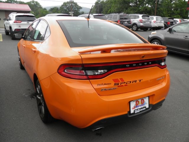 2013 ORANGE Dodge Dart SXT (1C3CDFBA4DD) with an 2.0L L4 engine, MAN transmission, located at 15520 McMullen Hwy SW, Belair, MD, 21502, (301) 729-3700, 39.581375, -78.846451 - Photo#4