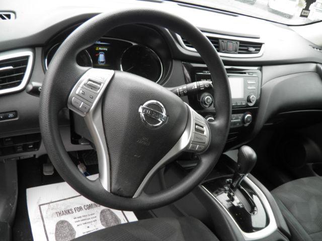 2015 Black Nissan Rogue S AWD (5N1AT2MV7FC) with an 2.5l L4 engine, CVT transmission, located at 19521 New George's Creek Rd SW, Barton, MD, 21521, (301) 463-2404, 39.524323, -79.017906 - Photo#2