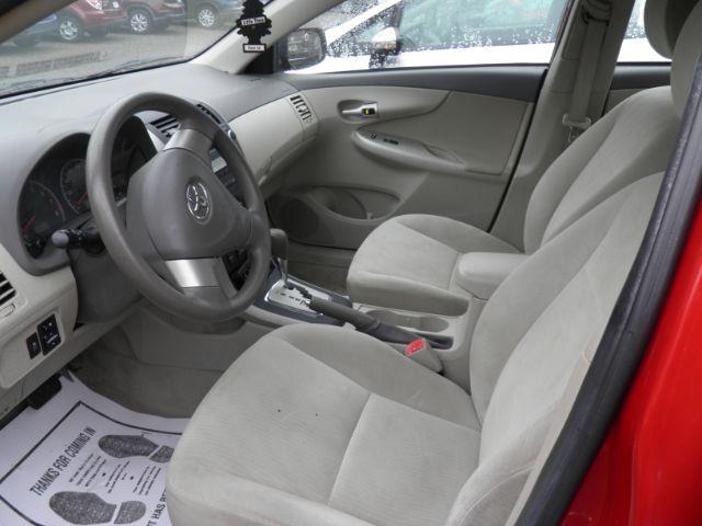 2010 RED Toyota Corolla Base 4-Speed AT (1NXBU4EE9AZ) with an 1.8L L4 engine, AT transmission, located at 19521 New George's Creek Rd SW, Barton, MD, 21521, (301) 463-2404, 39.524323, -79.017906 - Photo#1