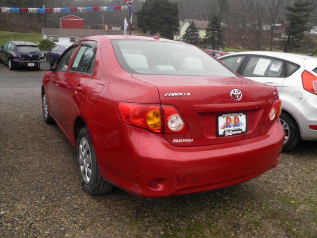 2010 RED Toyota Corolla Base 4-Speed AT (1NXBU4EE9AZ) with an 1.8L L4 engine, AT transmission, located at 19521 New George's Creek Rd SW, Barton, MD, 21521, (301) 463-2404, 39.524323, -79.017906 - Photo#4