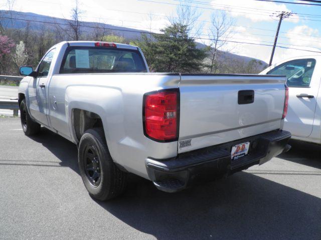 2016 Silver Chevrolet Silverado 1500 Work Truck Long Box 2WD (1GCNCNEHXGZ) with an 4.3L V6 engine, AT transmission, located at 15520 McMullen Hwy SW, Belair, MD, 21502, (301) 729-3700, 39.581375, -78.846451 - Photo#3
