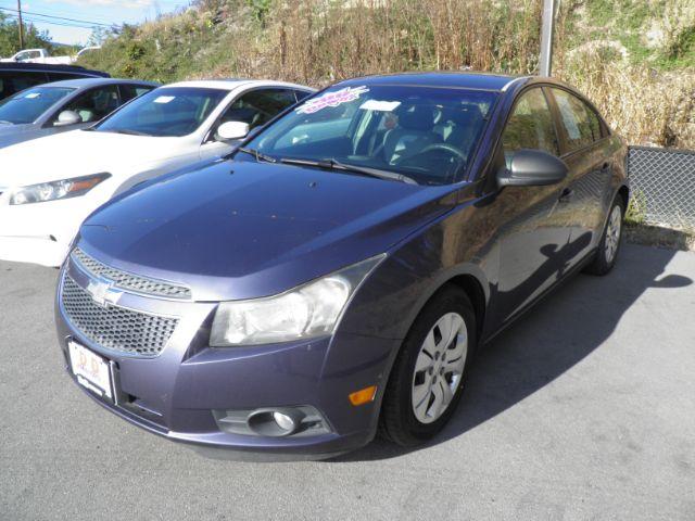 2014 Blue Chevrolet Cruze LS Auto (1G1PA5SG0E7) with an 1.8L I4 engine, AT transmission, located at 15520 McMullen Hwy SW, Belair, MD, 21502, (301) 729-3700, 39.581375, -78.846451 - Photo#0