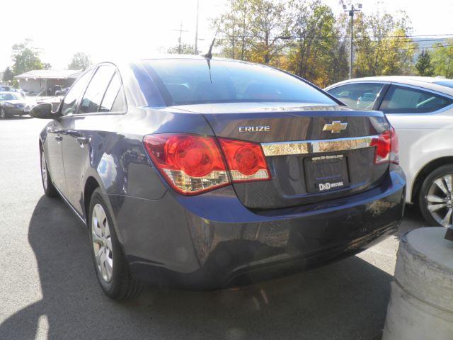 2014 Blue Chevrolet Cruze LS Auto (1G1PA5SG0E7) with an 1.8L I4 engine, AT transmission, located at 15520 McMullen Hwy SW, Belair, MD, 21502, (301) 729-3700, 39.581375, -78.846451 - Photo#4