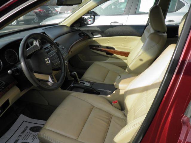 2012 RED HONDA ACCORD EX-L Sedan AT (1HGCP2F86CA) with an 2.4L L4 engine, AT transmission, located at 19521 New George's Creek Rd SW, Barton, MD, 21521, (301) 463-2404, 39.524323, -79.017906 - Photo#1