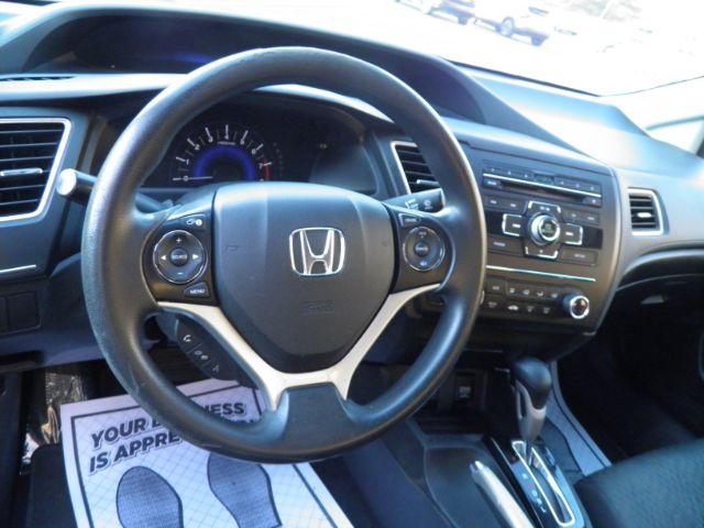 2015 SILVER HONDA CIVIC LX Sedan CVT (19XFB2F58FE) with an 1.8l L4 engine, AT transmission, located at 15520 McMullen Hwy SW, Belair, MD, 21502, (301) 729-3700, 39.581375, -78.846451 - Photo#2