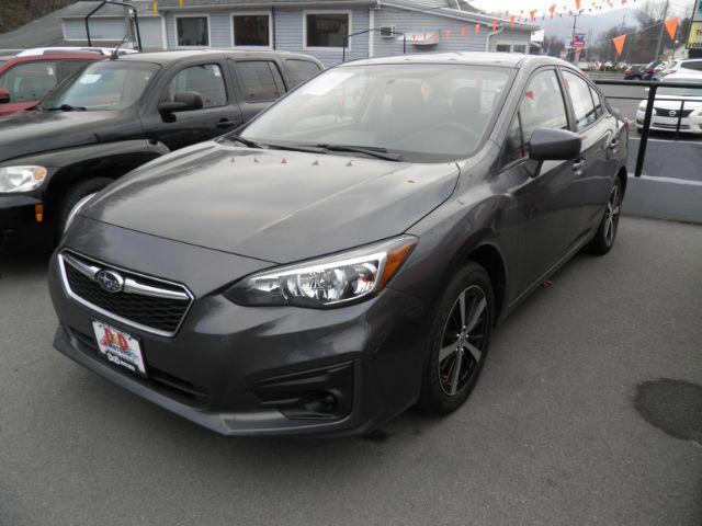 2019 GRAY SUBARU IMPREZA 2.0i Premium CVT 4-Door (4S3GKAC66K3) with an 2.0L L4 engine, AT transmission, located at 15520 McMullen Hwy SW, Belair, MD, 21502, (301) 729-3700, 39.581375, -78.846451 - Photo#0