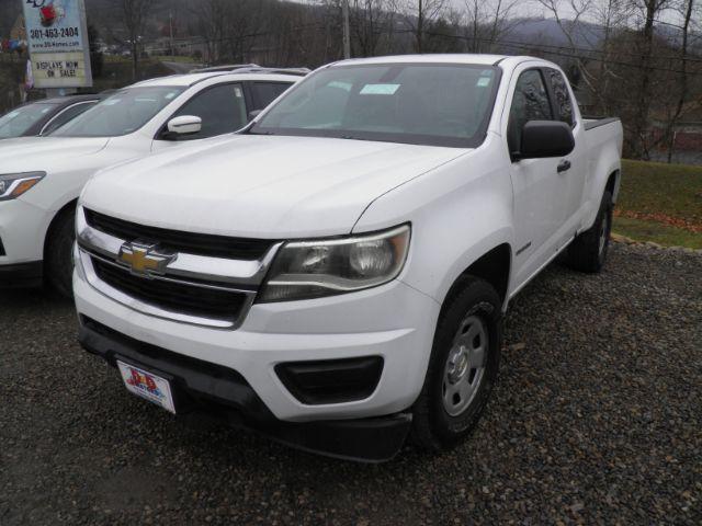 2016 WHITE Chevrolet COLORADO Work Truck Ext. Cab 2WD (1GCHSBEA8G1) with an 2.5 L4 engine, AT transmission, located at 15520 McMullen Hwy SW, Belair, MD, 21502, (301) 729-3700, 39.581375, -78.846451 - Photo#0