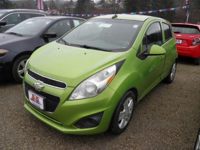 2014 GREEN Chevrolet Spark 1LT Auto (KL8CD6S92EC) with an 1.2L L4 16V DOHC engine, AT transmission, located at 19521 New George's Creek Rd SW, Barton, MD, 21521, (301) 463-2404, 39.524323, -79.017906 - Photo#0