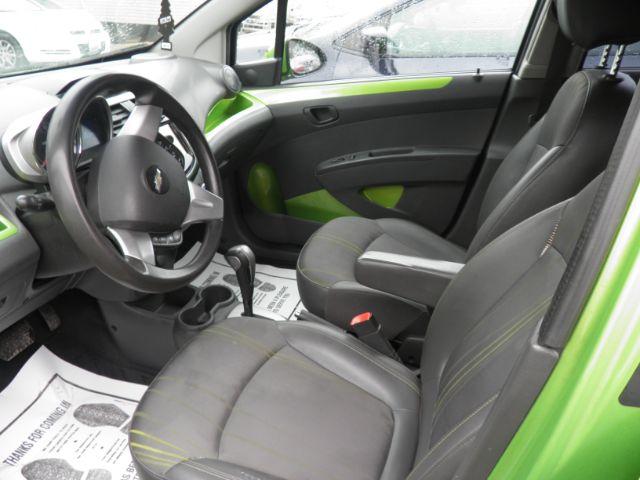 2014 GREEN Chevrolet Spark 1LT Auto (KL8CD6S92EC) with an 1.2L L4 16V DOHC engine, CVT transmission, located at 19521 New George's Creek Rd SW, Barton, MD, 21521, (301) 463-2404, 39.524323, -79.017906 - Photo#1