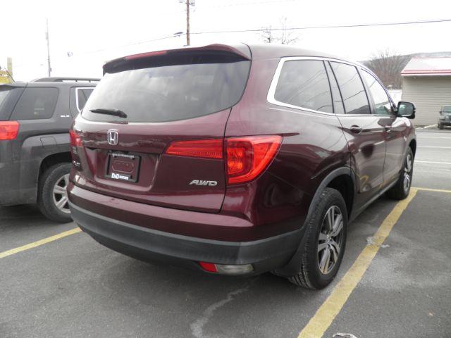 2017 MAROON HONDA PILOT EXL 4WD (5FNYF6H54HB) with an 3.5L V6 engine, AT transmission, located at 15520 McMullen Hwy SW, Belair, MD, 21502, (301) 729-3700, 39.581375, -78.846451 - Photo#5