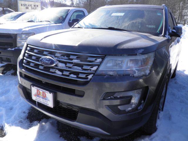 2016 GRAY FORD EXPLORER Limited 4WD (1FM5K8F88GG) with an 3.5L V6 engine, AT transmission, located at 15520 McMullen Hwy SW, Belair, MD, 21502, (301) 729-3700, 39.581375, -78.846451 - Photo#0