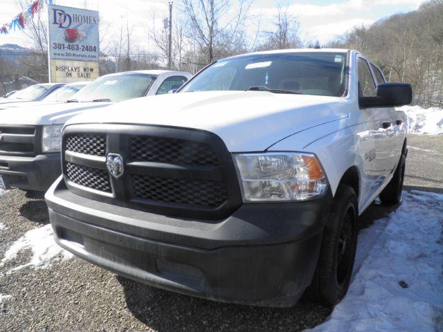 2016 WHITE RAM 1500 Tradesman Crew Cab SWB 2WD (3C6RR6KT9GG) with an 5.7 V8 engine, AT transmission, located at 19521 New George's Creek Rd SW, Barton, MD, 21521, (301) 463-2404, 39.524323, -79.017906 - Photo#0