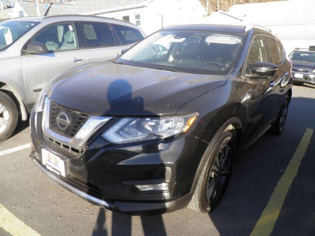 2018 BLACK NISSAN ROGUE SL (5N1AT2MV0JC) with an 2.5L L4 engine, AT transmission, located at 15520 McMullen Hwy SW, Belair, MD, 21502, (301) 729-3700, 39.581375, -78.846451 - Photo#0