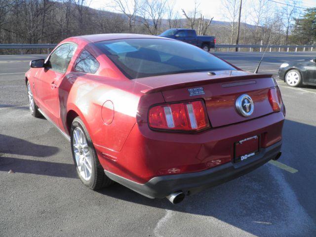 2012 RED Ford Mustang V6 Coupe (1ZVBP8AM6C5) with an 3.7L V6 engine, located at 15520 McMullen Hwy SW, Belair, MD, 21502, (301) 729-3700, 39.581375, -78.846451 - Photo#2