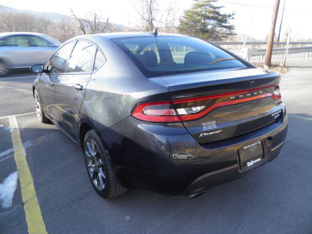 2014 BLACK DODGE DART SXT (1C3CDFBB5ED) with an 2.4L L4 engine, located at 15520 McMullen Hwy SW, Belair, MD, 21502, (301) 729-3700, 39.581375, -78.846451 - Photo#4