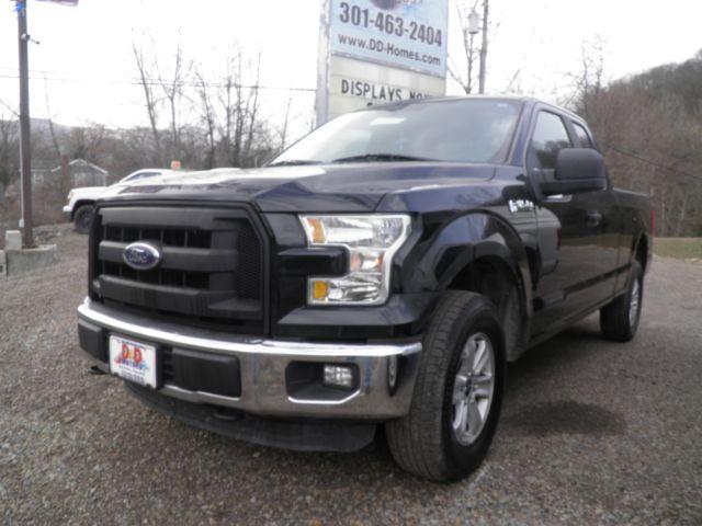 2016 BLACK Ford F-150 XL SuperCab 6.5-ft. Bed 4WD (1FTEX1E87GF) with an 3.5L V6 engine, AT transmission, located at 19521 New George's Creek Rd SW, Barton, MD, 21521, (301) 463-2404, 39.524323, -79.017906 - Photo#0