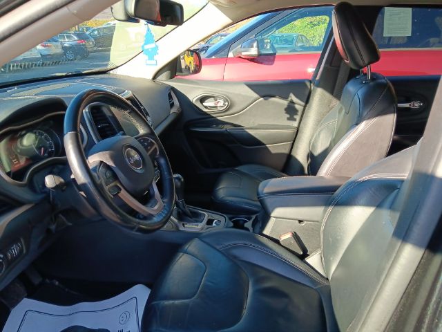 2014 BLACK Jeep Cherokee Limited 4WD (1C4PJMDS8EW) with an 3.2L V6 engine, AT transmission, located at 15520 McMullen Hwy SW, Belair, MD, 21502, (301) 729-3700, 39.581375, -78.846451 - Photo#1