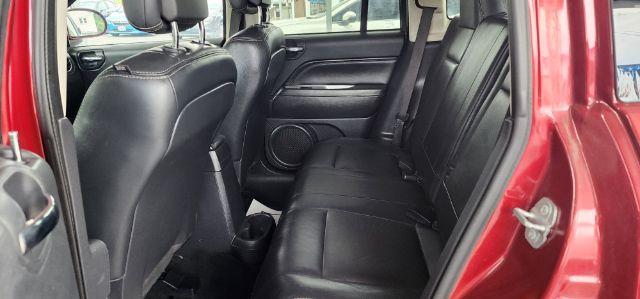 2016 MAROON /Leather Jeep Compass Latitude 4WD (1C4NJDEB9GD) with an 2.4l L4 engine, AT transmission, 0.000000, 0.000000 - Photo#7