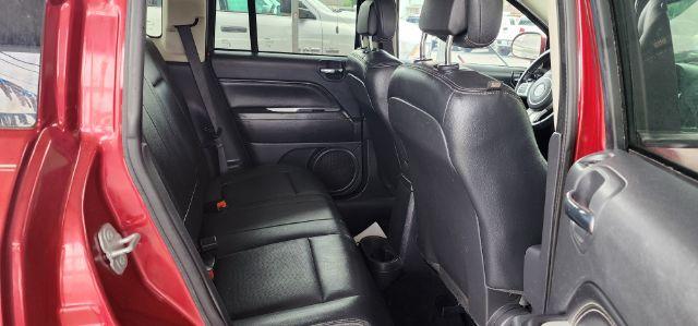 2016 MAROON /Leather Jeep Compass Latitude 4WD (1C4NJDEB9GD) with an 2.4l L4 engine, AT transmission, 0.000000, 0.000000 - Photo#13