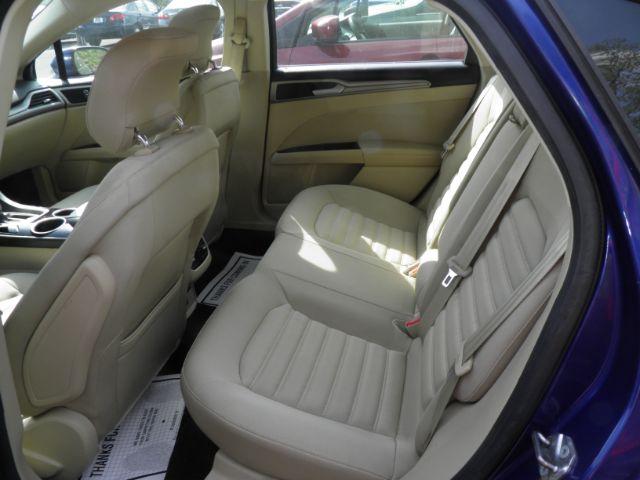 2013 BLUE Ford Fusion SE (3FA6P0H76DR) with an 2.5 L4 engine, AT transmission, located at 15520 McMullen Hwy SW, Belair, MD, 21502, (301) 729-3700, 39.581375, -78.846451 - Photo#3