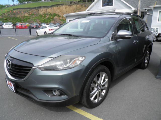 2013 BLUE Mazda CX-9 Grand Touring (JM3TB3DVXD0) with an 3.7L V6 engine, AT transmission, located at 15520 McMullen Hwy SW, Belair, MD, 21502, (301) 729-3700, 39.581375, -78.846451 - Photo#0