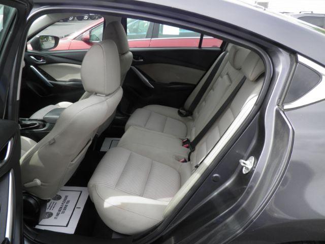 2015 GRAY Mazda Mazda6 i Sport AT (JM1GJ1U5XF1) with an 2.5 L4 engine, AT transmission, located at 15520 McMullen Hwy SW, Belair, MD, 21502, (301) 729-3700, 39.581375, -78.846451 - Photo#3