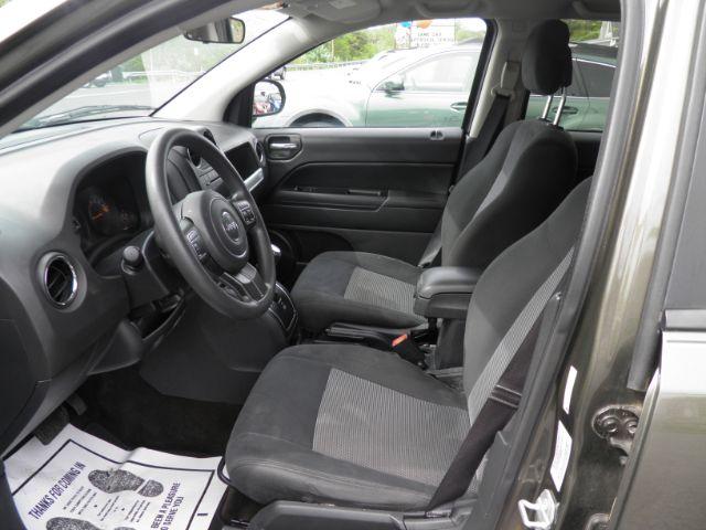 2015 GRAY Jeep Compass Sport (1C4NJDBB2FD) with an 2.4L L4 engine, AT transmission, located at 15520 McMullen Hwy SW, Belair, MD, 21502, (301) 729-3700, 39.581375, -78.846451 - Photo#1