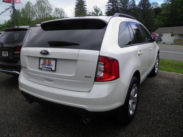 2013 WHITE Ford Edge SEL (2FMDK3JC4DB) with an 3.5L V6 engine, located at 19521 New George's Creek Rd SW, Barton, MD, 21521, (301) 463-2404, 39.524323, -79.017906 - Photo#5