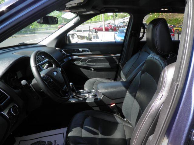 2018 BLUE Ford Explorer Limited (1FM5K8F83JG) with an 3.5L V-6 DOHC engine, AT transmission, located at 15520 McMullen Hwy SW, Belair, MD, 21502, (301) 729-3700, 39.581375, -78.846451 - Photo#1