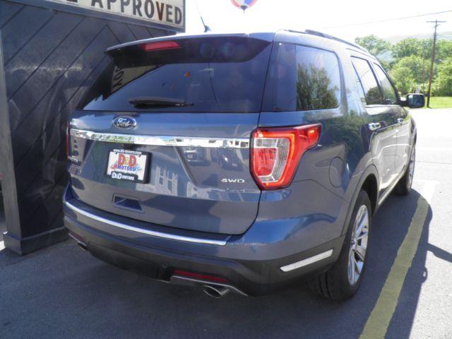 2018 BLUE Ford Explorer Limited (1FM5K8F83JG) with an 3.5L V-6 DOHC engine, AT transmission, located at 15520 McMullen Hwy SW, Belair, MD, 21502, (301) 729-3700, 39.581375, -78.846451 - Photo#6