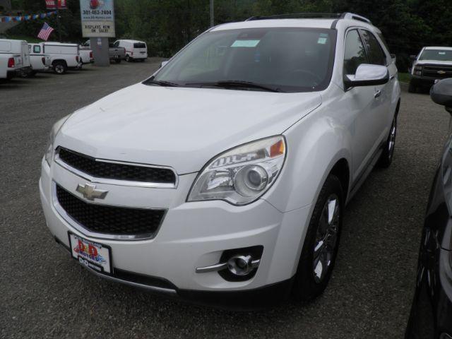 2014 WHITE Chevrolet Equinox LTZ (2GNFLHE32E6) with an 3.6l V6 engine, AT transmission, located at 19521 New George's Creek Rd SW, Barton, MD, 21521, (301) 463-2404, 39.524323, -79.017906 - Photo#0