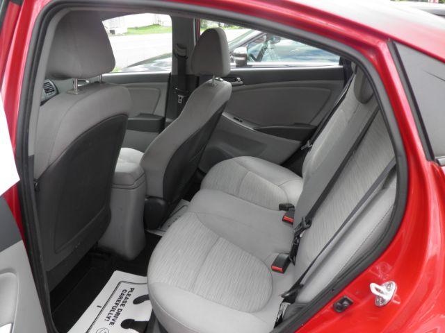 2017 Red Hyundai Accent Value Edition (KMHCT4AEXHU) with an 1.6L I4 engine, located at 19521 New George's Creek Rd SW, Barton, MD, 21521, (301) 463-2404, 39.524323, -79.017906 - Photo#3