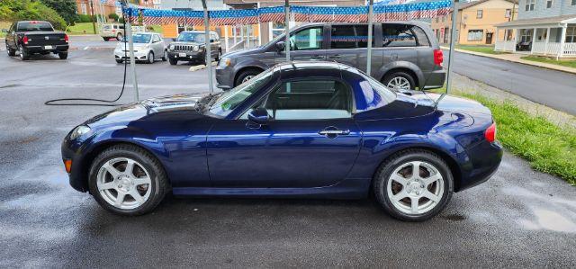 2010 Blue /Cloth Mazda MX-5 Miata Grand Touring PRHT (JM1NC2FF3A0) with an 2.0l L4 engine, AT transmission, located at 15520 McMullen Hwy SW, Belair, MD, 21502, (301) 729-3700, 39.581375, -78.846451 - FOR A BETTER PRICE CALL PAUL AT 301-268-8150 - Photo#3