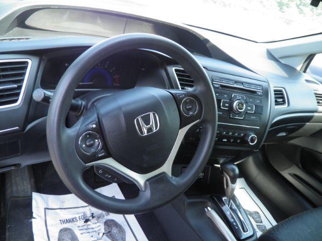 2015 Black Honda Civic LX Sedan CVT (19XFB2F58FE) with an 1.8L I4 engine, AT transmission, located at 15520 McMullen Hwy SW, Belair, MD, 21502, (301) 729-3700, 39.581375, -78.846451 - Photo#2