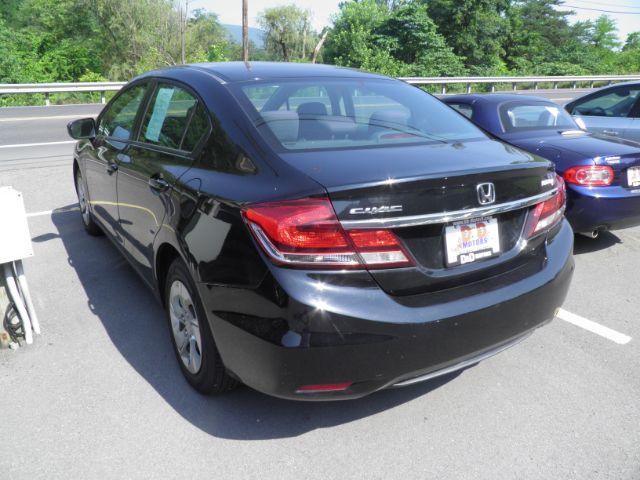 2015 Black Honda Civic LX Sedan CVT (19XFB2F58FE) with an 1.8L I4 engine, AT transmission, located at 15520 McMullen Hwy SW, Belair, MD, 21502, (301) 729-3700, 39.581375, -78.846451 - Photo#4