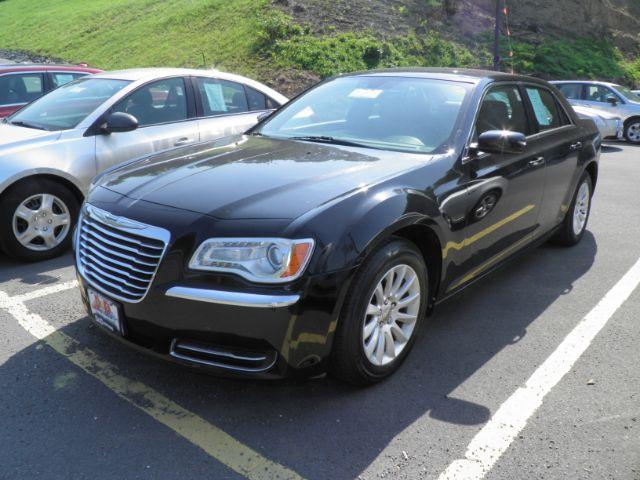 2014 Black Chrysler 300 C (2C3CCAAG8EH) with an 3.6L V6 engine, AT transmission, located at 15520 McMullen Hwy SW, Belair, MD, 21502, (301) 729-3700, 39.581375, -78.846451 - Photo#0