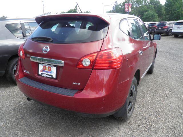 2013 Maroon Nissan Rogue S AWD (JN8AS5MV7DW) with an 2.5L I4 engine, AT transmission, located at 19521 New George's Creek Rd SW, Barton, MD, 21521, (301) 463-2404, 39.524323, -79.017906 - Photo#5