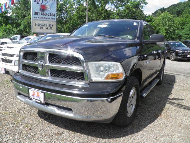 2011 Black RAM 1500 SLT Quad Cab 4WD (1D7RV1GTXBS) with an 5.7L V8 engine, AT transmission, located at 15520 McMullen Hwy SW, Belair, MD, 21502, (301) 729-3700, 39.581375, -78.846451 - Photo#0
