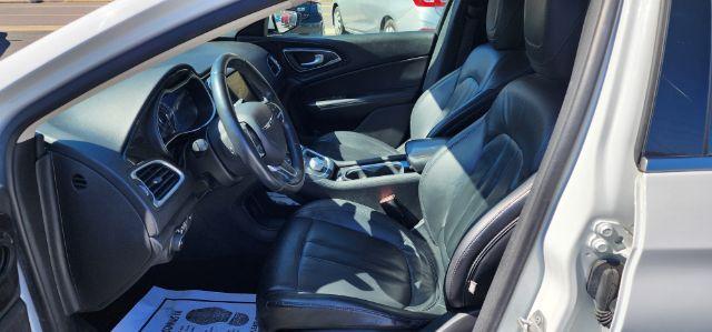 2015 White /Black Chrysler 200 C (1C3CCCCB4FN) with an 2.4L I4 engine, AT transmission, located at 15520 McMullen Hwy SW, Belair, MD, 21502, (301) 729-3700, 39.581375, -78.846451 - FOR A BETTER PRICE CALL PAUL AT 301-268-8150 - Photo#4