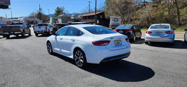 2015 White /Black Chrysler 200 C (1C3CCCCB4FN) with an 2.4L I4 engine, AT transmission, located at 15520 McMullen Hwy SW, Belair, MD, 21502, (301) 729-3700, 39.581375, -78.846451 - FOR A BETTER PRICE CALL PAUL AT 301-268-8150 - Photo#8
