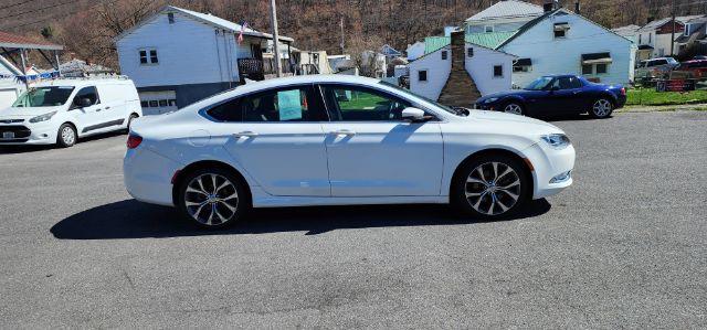 2015 White /Black Chrysler 200 C (1C3CCCCB4FN) with an 2.4L I4 engine, AT transmission, located at 15520 McMullen Hwy SW, Belair, MD, 21502, (301) 729-3700, 39.581375, -78.846451 - FOR A BETTER PRICE CALL PAUL AT 301-268-8150 - Photo#12