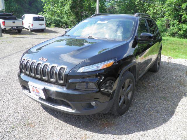 2017 BLACK Jeep Cherokee 75th Anniversary Edition 4x4 (1C4PJMCS8HW) with an 3.2L V6 engine, AT transmission, located at 19521 New George's Creek Rd SW, Barton, MD, 21521, (301) 463-2404, 39.524323, -79.017906 - Photo#0