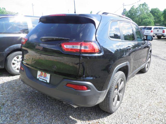 2017 BLACK Jeep Cherokee 75th Anniversary Edition 4x4 (1C4PJMCS8HW) with an 3.2L V6 engine, AT transmission, located at 19521 New George's Creek Rd SW, Barton, MD, 21521, (301) 463-2404, 39.524323, -79.017906 - Photo#4