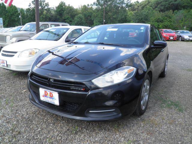 2015 BLACK Dodge Dart SE (1C3CDFAA9FD) with an 2.4L L4 engine, located at 19521 New George's Creek Rd SW, Barton, MD, 21521, (301) 463-2404, 39.524323, -79.017906 - Photo#0