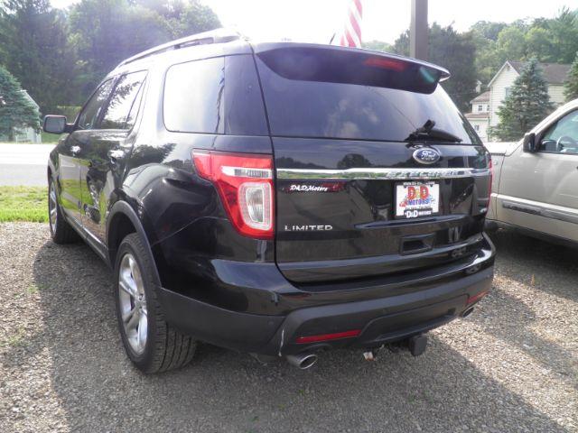 2013 Black Ford Explorer Limited (1FM5K8F87DG) with an 3.5L V6 engine, AT transmission, located at 19521 New George's Creek Rd SW, Barton, MD, 21521, (301) 463-2404, 39.524323, -79.017906 - Photo#6