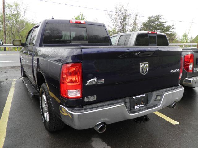 2013 Blue RAM 1500 Big Horn (1C6RR7LT6DS) with an 5.7L V8 engine, AT transmission, located at 15520 McMullen Hwy SW, Belair, MD, 21502, (301) 729-3700, 39.581375, -78.846451 - Photo#4