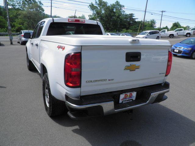 2018 White Chevrolet Colorado WT (1GCGTBEN8J1) with an 3.6L V6 engine, AT transmission, located at 15520 McMullen Hwy SW, Belair, MD, 21502, (301) 729-3700, 39.581375, -78.846451 - Photo#4