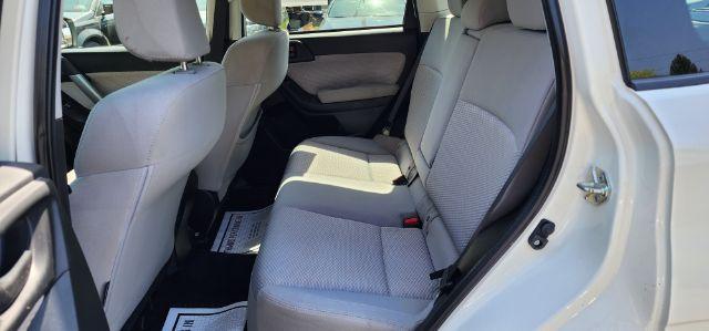 2018 WHITE /Gray Subaru Forester 2.5i Premium (JF2SJAGC2JH) with an 2.5 L4 engine, AT transmission, located at 15520 McMullen Hwy SW, Belair, MD, 21502, (301) 729-3700, 39.581375, -78.846451 - FOR A BETTER PRICE CALL PAUL AT 301-268-8150 - Photo#7